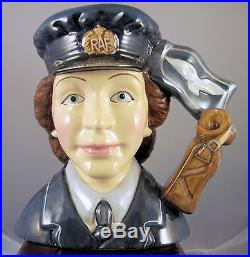 Royal Doulton Character Jug Women's Auxiliary Air Force D7212 MIB