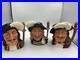 Royal-Doulton-Character-Jugs-Athos-Porthos-Aramis-Large-7-Set-3-Musketeers-1955-01-gf
