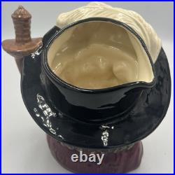 Royal Doulton Character Jugs Athos Porthos Aramis Large 7 Set 3 Musketeers 1955