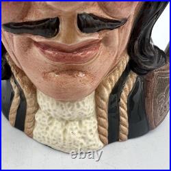 Royal Doulton Character Jugs Athos Porthos Aramis Large 7 Set 3 Musketeers 1955