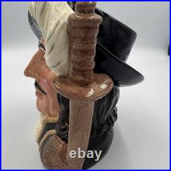 Royal Doulton Character Jugs Athos Porthos Aramis Large 7 Set 3 Musketeers 1955