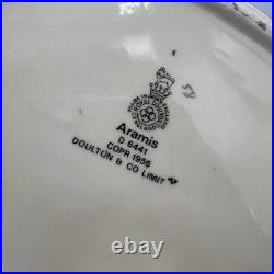 Royal Doulton Character Jugs Athos Porthos Aramis Large 7 Set 3 Musketeers 1955