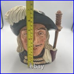 Royal Doulton Character Jugs Athos Porthos Aramis Large 7 Set 3 Musketeers 1955