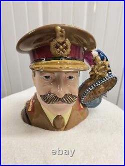 Royal Doulton Character Jugs First World War Military Leaders All eight 81/100