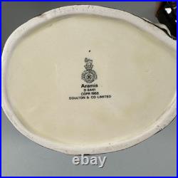 Royal Doulton Character Jugs Four Musketeers 7 D'Artagnan, Aramis, Porthos, Athos