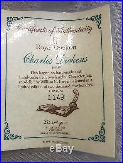 Royal Doulton Character Jugs Large Charles Dickens D6939