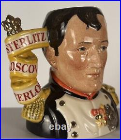 Royal Doulton Character Jugs Napoleon and Wellington D7001 & D7002