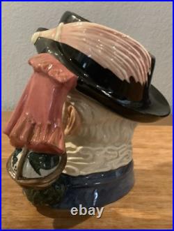 Royal Doulton Character Sir Walter Raleigh D7169 Large 2002 Jug of the Year