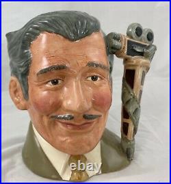 Royal Doulton Character Toby Jug, Clark Gable, The Celebrity Collection D-6709