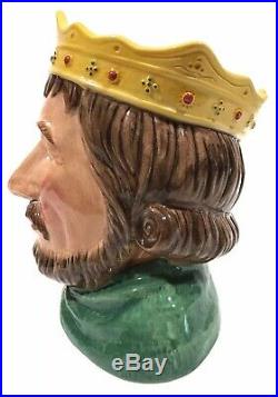 Royal Doulton Character Toby Jug KING JOHN #719 of 1500 Limited D7125 Mint