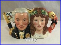 Royal Doulton Character Toby Jug Limited Edition Lord Nelson Lady Hamilton 1997