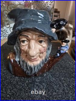 Royal Doulton Character Toby Mug Jug RIP VAN WINKLE D6438 1954 Large Estate