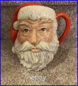 Royal Doulton Character Toby Mug Santa Claus D6704 Jug Mug 7 1983 Ho Ho Ho