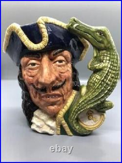 Royal Doulton Character jug, Capt. Hook, large, no imperfections, pristine