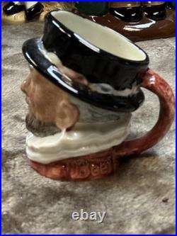 Royal Doulton Character jugs Set of 3 Beefeater English Translucent China