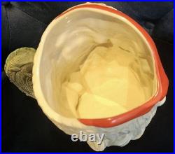 Royal Doulton Christmas Santa Character Jug D6690 Large 1982 England Mint