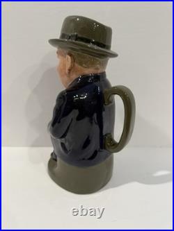 Royal Doulton Cliff Cornell Blue Large Toby Jug Limited Edition Vintage 1956