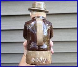 Royal Doulton Cliff Cornell Toby Jug Pitcher 9-3/8 Cleveland Flux Company
