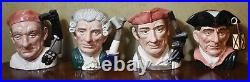 Royal Doulton Colonial Williamsburg Toby Character Jugs Complete Set of 21