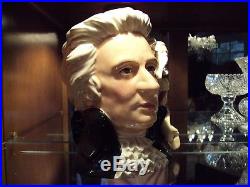 Royal Doulton Composers Mozart Large Character Toby Jug / D7031/ England c. 1996
