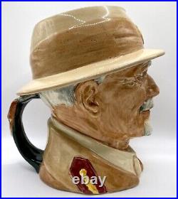 Royal Doulton D6198 Toby Jug Field Marshal Rare Signed By Artist 1946-48