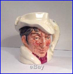 Royal Doulton D6464 Prototype Color Trial The Poacher SMALL Character Jug