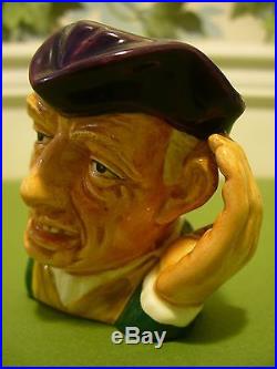 Royal Doulton D6594'ard of'earing Miniature Toby Mug Character Jug Mint