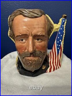 Royal Doulton D6698 The Civil War Toby Jug signed by Michael Doulton