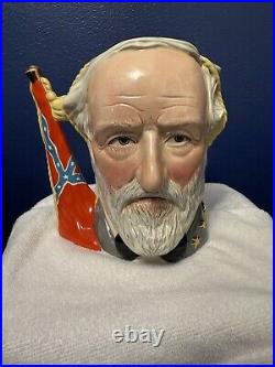 Royal Doulton D6698 The Civil War Toby Jug signed by Michael Doulton