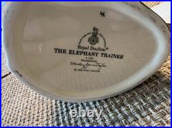 Royal Doulton D6841 7 Character Jug The Elephant Trainer 1989 England