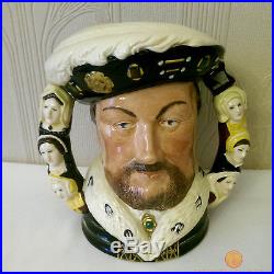 Royal Doulton D6888 King Henry VIII Large Character Jug Limited Edition of 1991