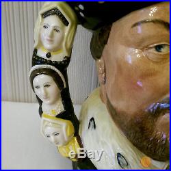 Royal Doulton D6888 King Henry VIII Large Character Jug Limited Edition of 1991