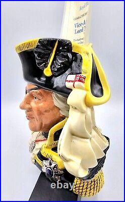 Royal Doulton D6932 Vice Admiral Lord Nelson 1993 Character Jug of The Year