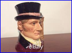 Royal Doulton D7093 George Stephenson Large Character Jug Limited Edition