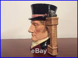 Royal Doulton D7093 George Stephenson Large Character Jug With Certificate