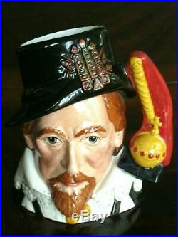Royal Doulton D7181 King James I Character Jug Mint #837 Of Only 1000 Made