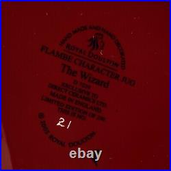 Royal Doulton D7239 The Wizard Flambe Character Jug Rare