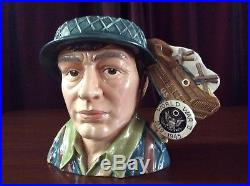 Royal Doulton D7268 WWII Large Character Jug Limited Edition #3 Of 350