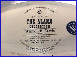 Royal Doulton D7292 William Travis Large Character Jug Alamo Collection