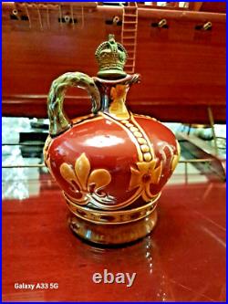 Royal Doulton Dewars Whiskey Jug KG V1 1937Coranation Limited ED