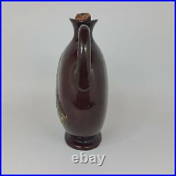 Royal Doulton Dewars Whisky Jug The Jovial Monk with Original Stopper crack