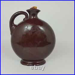 Royal Doulton Dewars Whisky Jug The Jovial Monk with Original Stopper crack