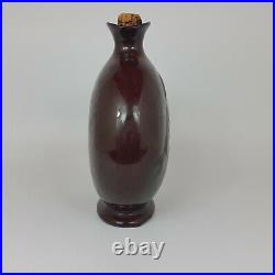 Royal Doulton Dewars Whisky Jug The Jovial Monk with Original Stopper crack