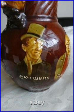 Royal Doulton Dickens Character Dewars Kingsware Whisky Water Jug Antique