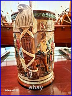 Royal Doulton Dickens Loving /cup Jug Noke Rare 1936