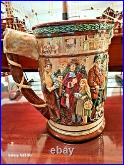 Royal Doulton Dickens Loving /cup Jug Noke Rare 1936