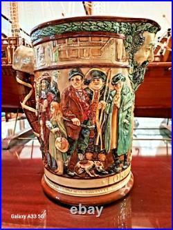 Royal Doulton Dickens Loving /cup Jug Noke Rare 1936