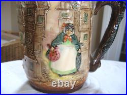 Royal Doulton Dickens Sairey Gamp From Martin Chuzzlewit D6395 Toby Jug Pitcher