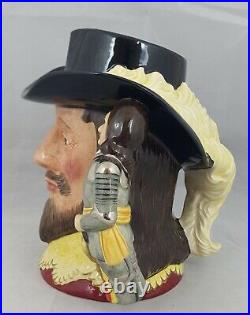 Royal Doulton Double Handled Character Jug King Charles I D6917 Ltd Ed with CoA
