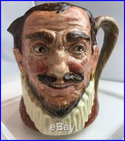 Royal Doulton Drake Character Jug Mug Hatless-Rare